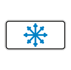 Дорожный знак 7.12, Временная (3 года), Композит 3 мм, 1 типоразмер